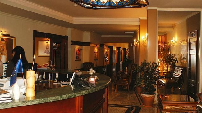 Hotel Millenium Битола Ресторан фото